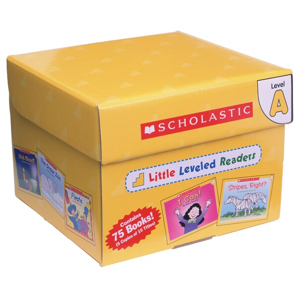 Scholastic Teaching Resources Little Leveled Readers Book: Level A Box Set, 15 Titles, PK5 545067693 - main
